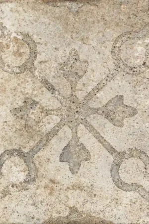 Carrelage effet carreaux ciment vieilli LOIRE MIX 33,3 x 33,3 cm Nouveauté